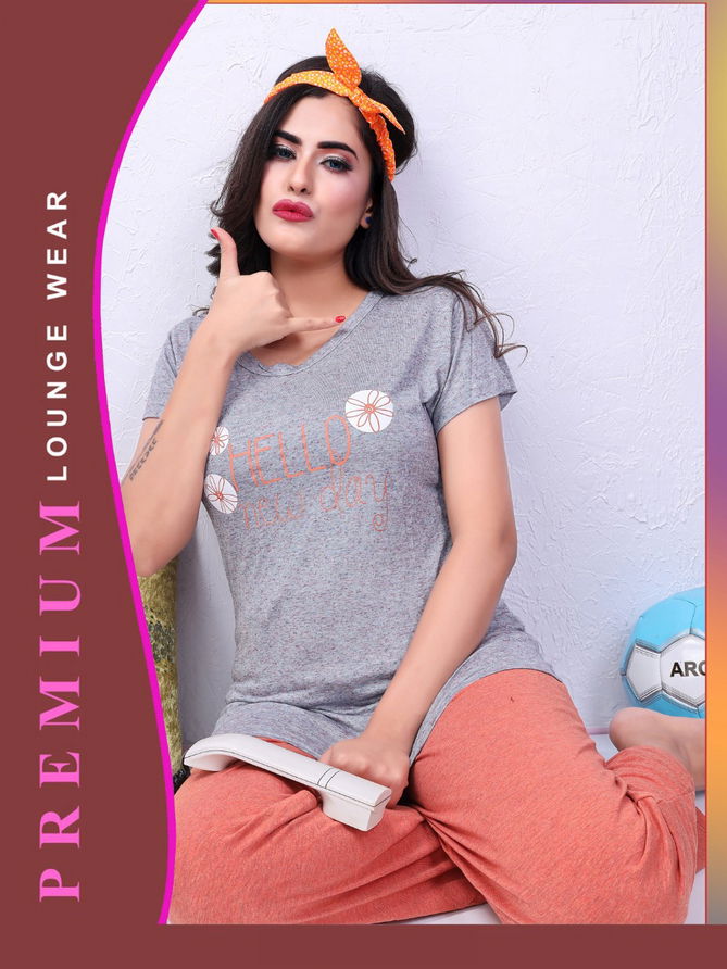 Night Suit Vol 1 Designer Hojiyari Cotton Designer Top And bottom Full Set Available in Wholesale Price